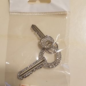 Rhinestone KEYS keychain